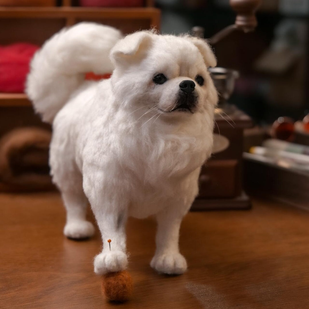Custom Full Body Figurine Needle Felted Pet | Handmade Pet Memorial Gifts
