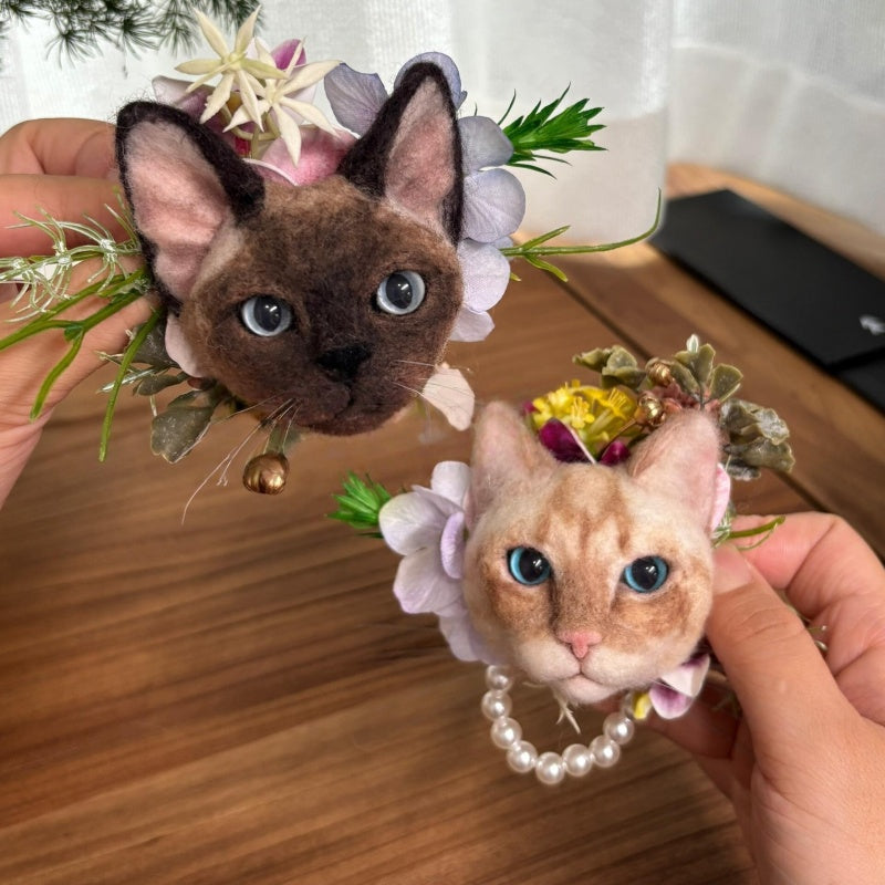 Wool Felt Pet Brooch