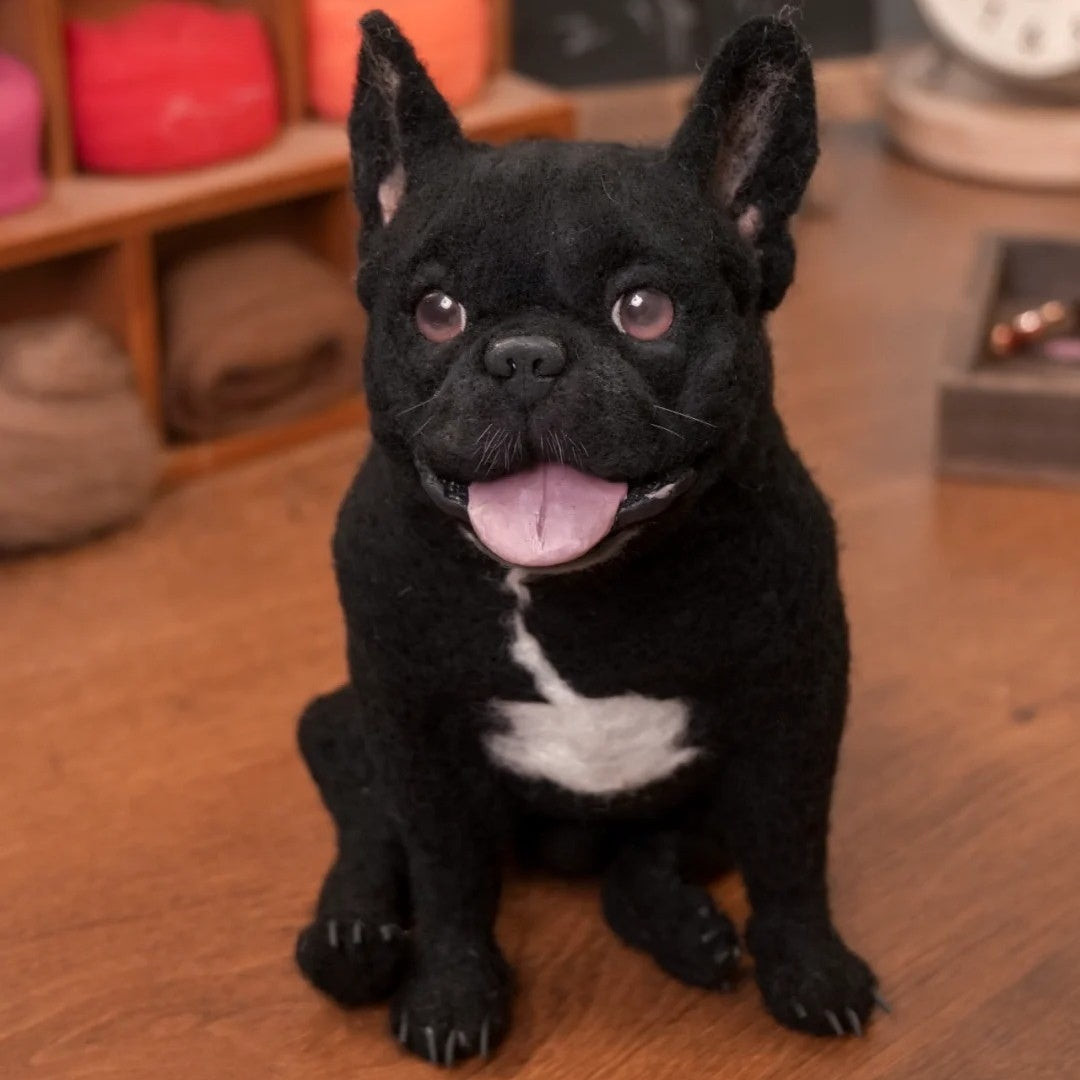 Custom Full Body Figurine Needle Felted Pet | Handmade Pet Memorial Gifts