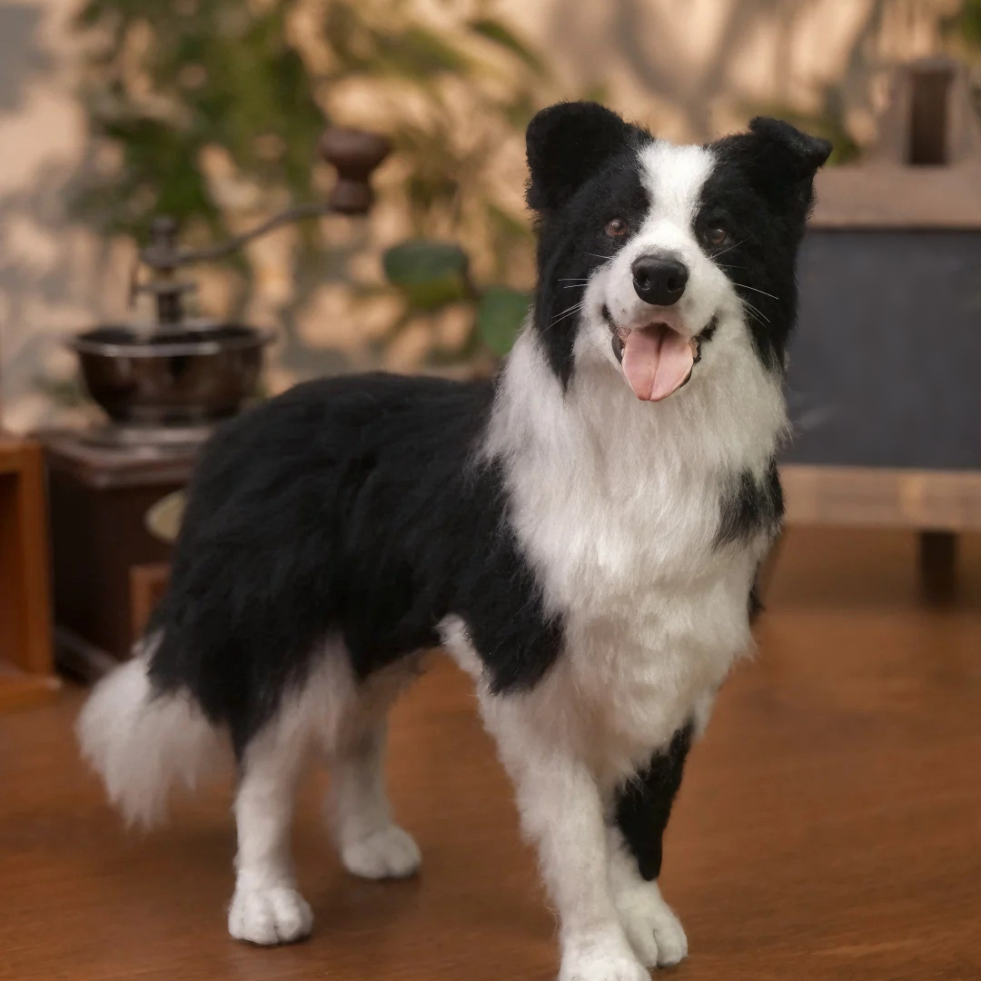 Custom Full Body Figurine Needle Felted Pet | Handmade Pet Memorial Gifts